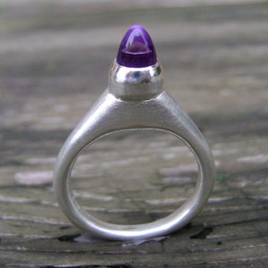 KK19,Silberring / Amethyst Bild 2