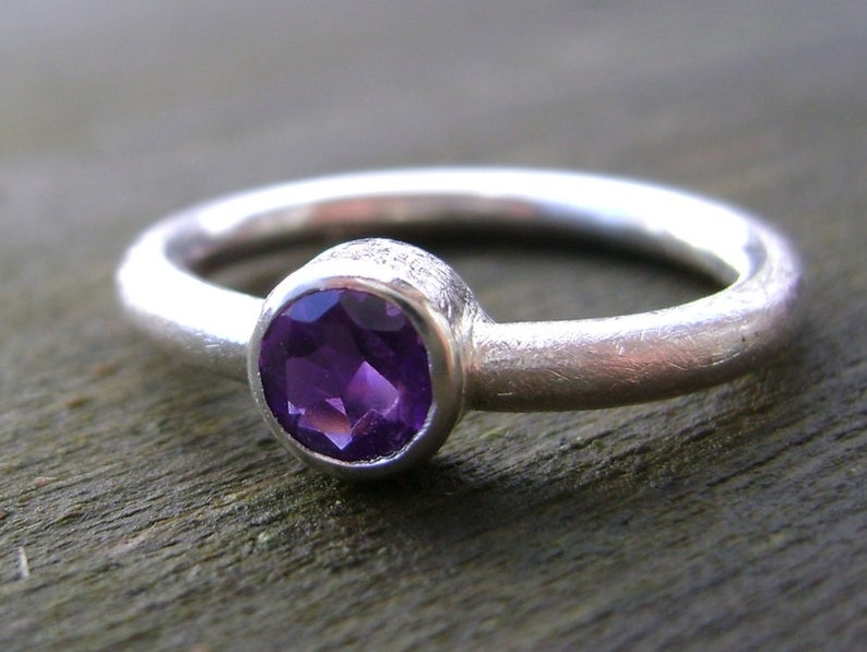 KK39/Amethystring,Silber Bild 4