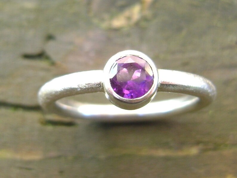 KK39/Amethystring,Silber Bild 3