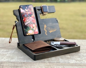 Docking Station for men, Fathers Day gift, Christmas gift, Gift For Him