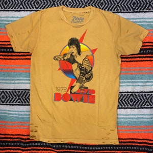 ▪️70’s【DAVID BOWIE】VINTAGE TEE① 1970s David Bowie Tour T Shirt Selected By Ritual Vintage