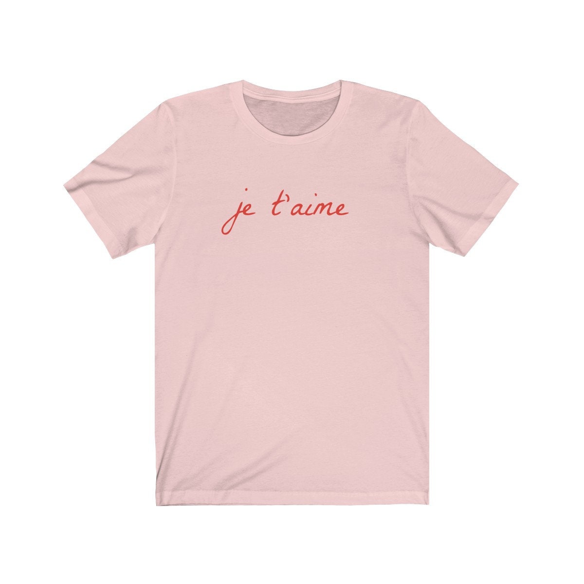 Je T'aime French Shirt I Love You French T Shirt Love - Etsy