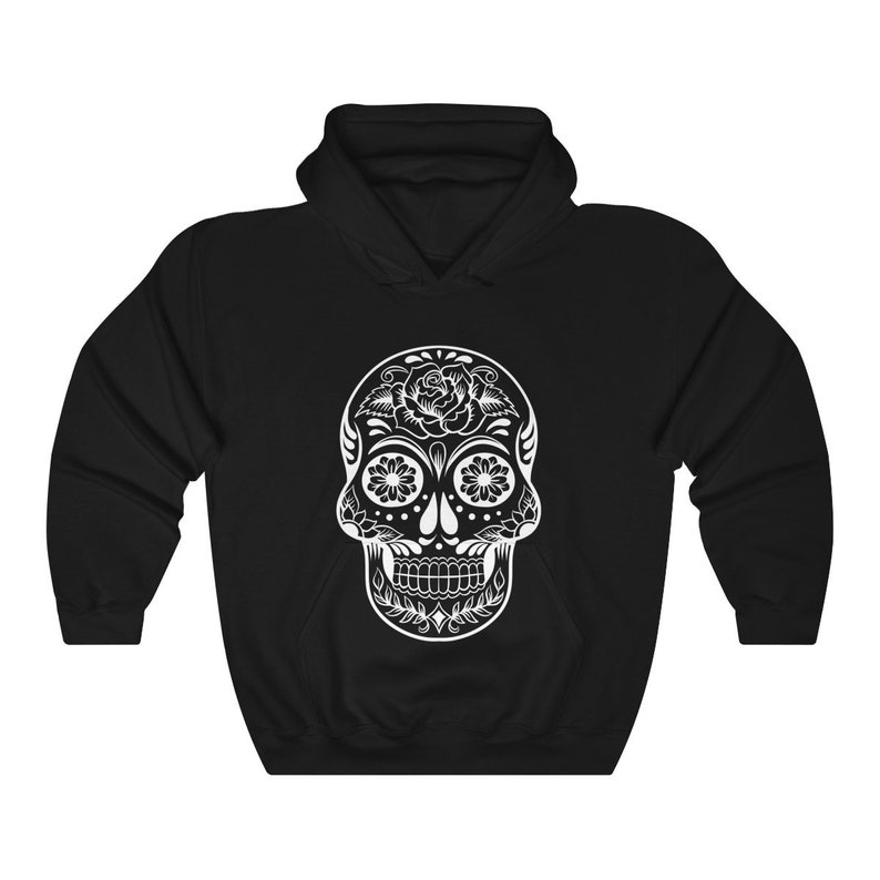 Sugar Skull Hoodie Dress