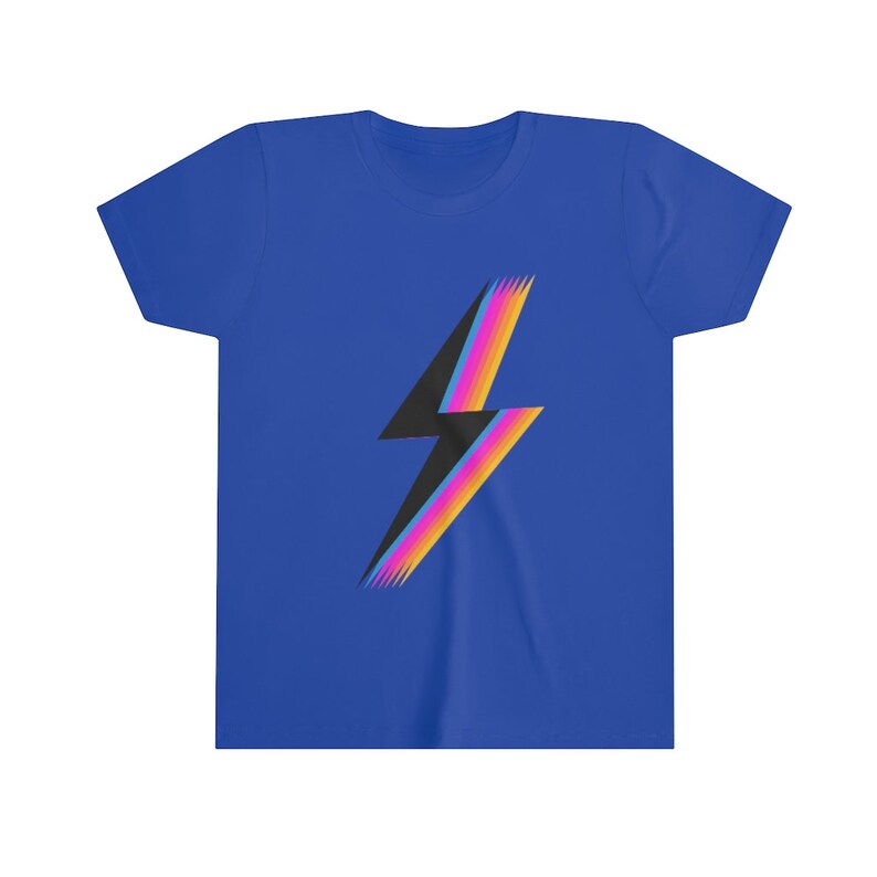 Kids Lightning Bolt Tshirt Cool Kids Shirt Graphic Tee for - Etsy