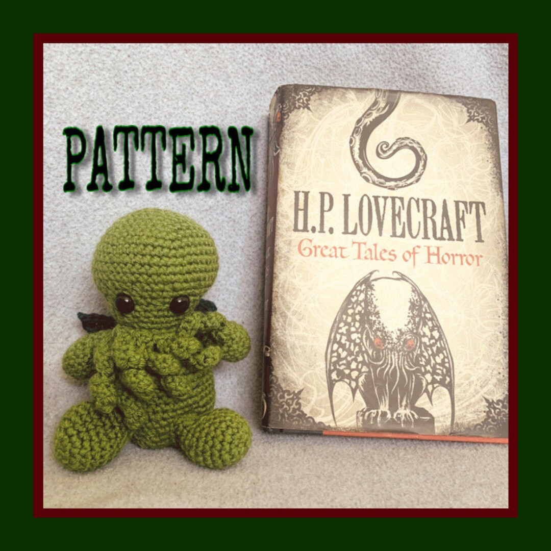 Baby Cthulhu Crochet Amigurumi PATTERN PDF - Etsy