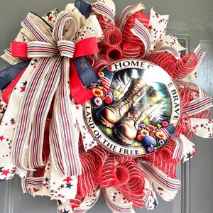 Patriotic Miltary Wreath