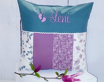 Birth pillow personalized name pillow girl Vinted