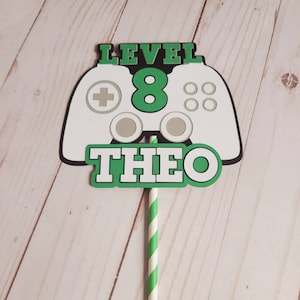 Video GAME Cake Topper | Table Centerpieces