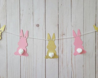 Bunny Banner | Easter Banner | Some Bunny is One