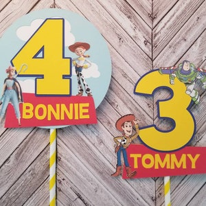 Toy Story Cake Topper  | Table Centerpieces