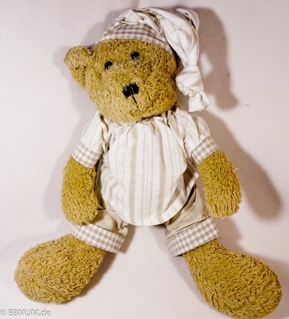 teddy bear with nightcap