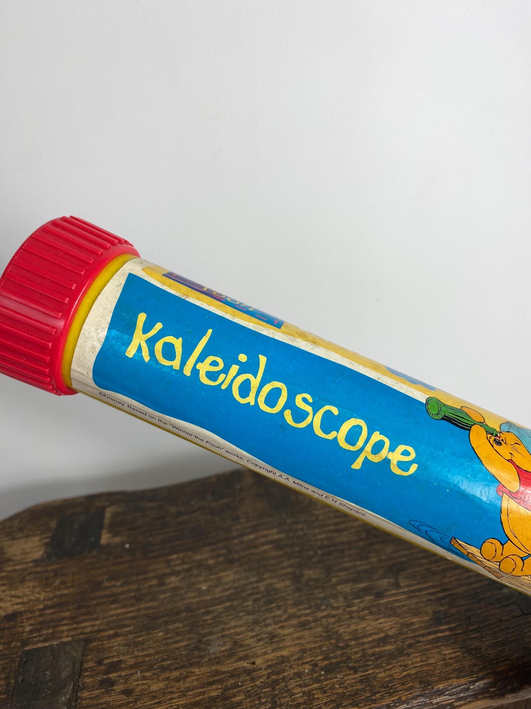 Ibasenice Kaleidoskop Spielzeug - Vintage Kamera Design In Himmelblau