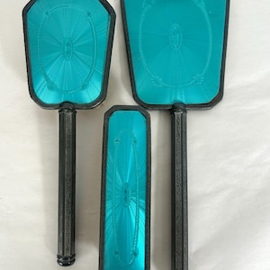 Vintage Schminktisch Set - 1920er Jahre Waschtisch Set - 3 Teilig - Cottagecore