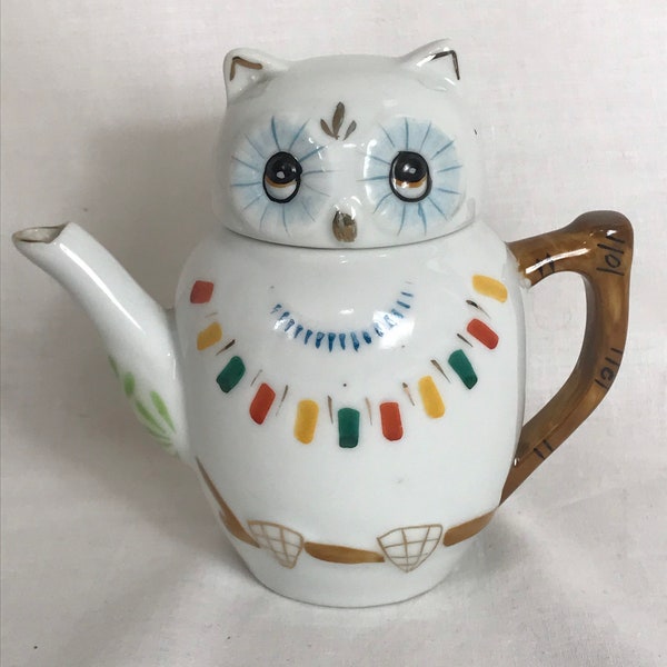 Owl Teapot Etsy
