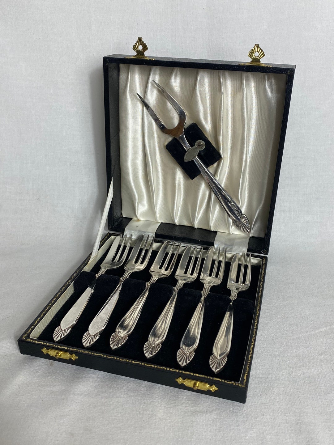 Vintage Cake Forks. Antique Pastry Forks. Aurora Silver Plate Etsy