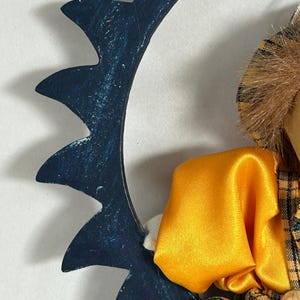 Vintage Clown Sitting on a Swing / Mobile / Hobo Shelf Sitter image 10