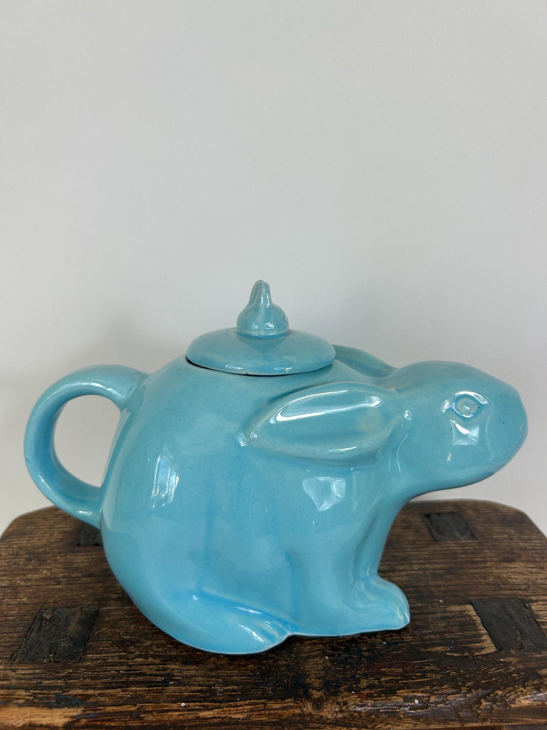 Vintage Rabbit Shaped Teapot - Easter Bunny Tea Pot - Etsy