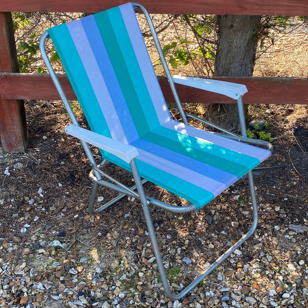 Vintage Deck Chair Vintage Garden Chair Vintage Patio Etsy