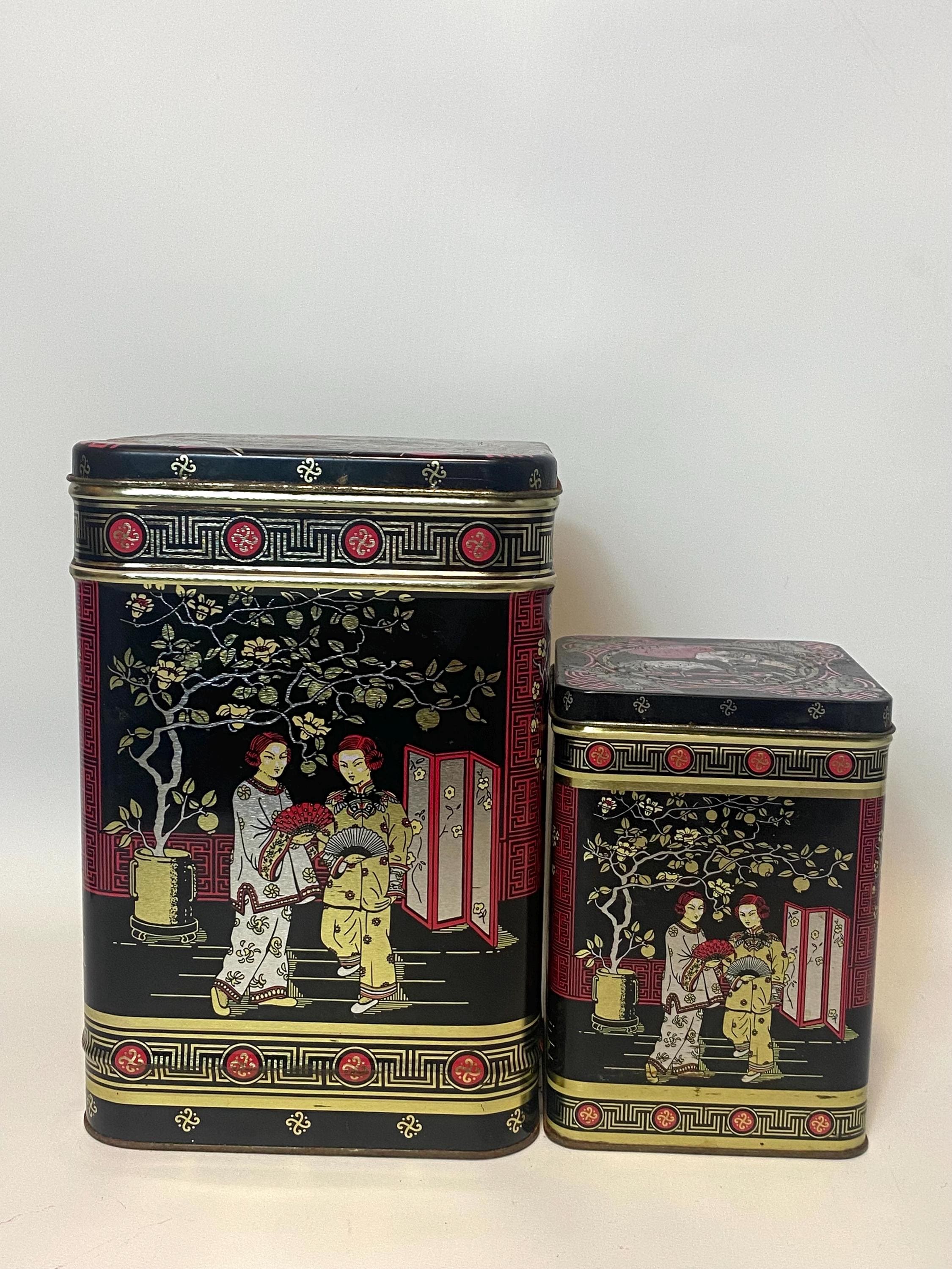 Chinese tea tin - Etsy 日本