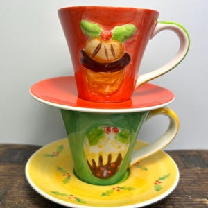 Rotes & Grünes Weihnachtsgeschirr Set – 60 Teile Für 20 Personen (Teller & Servietten), Aus Wasserfestem Papier