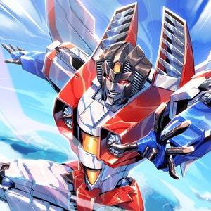 Impresión IDW de Starscream/Transformers