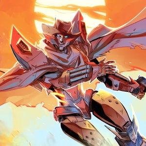 Rodimus | Transformers Western Print
