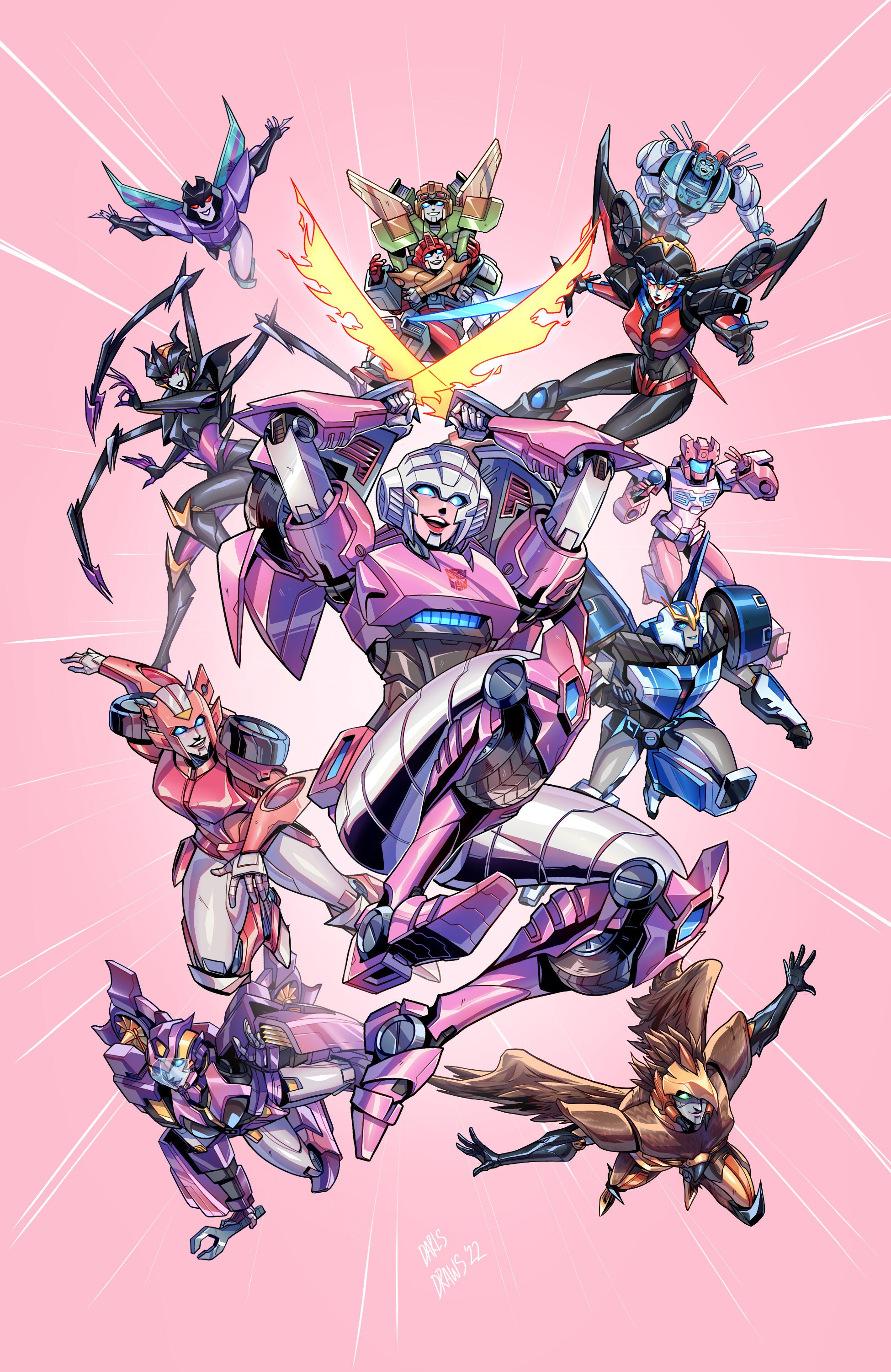 Transformers Girls Print Norway