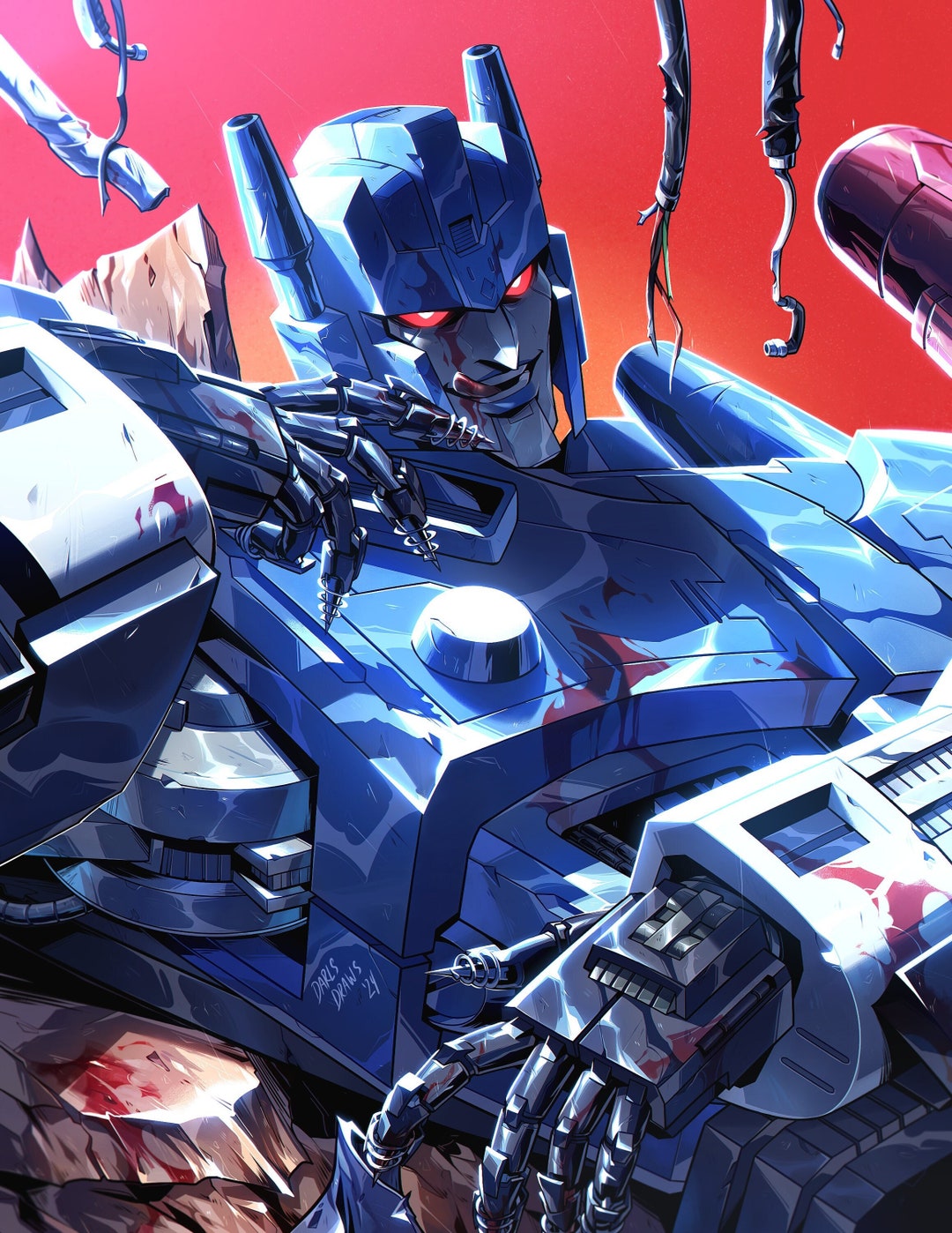 オーバーロード | トランスフォーマー MTMTE プリント - Etsy 日本