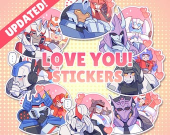 Love You! Stickers | TFCON LA '26 BATCH *Free Shipping!