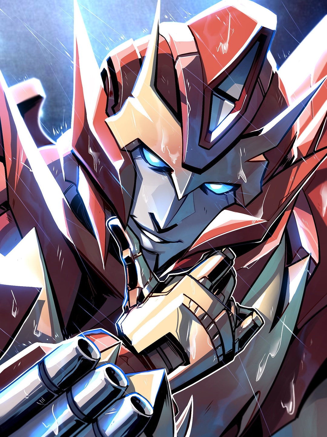 Rodimus Transformers MTMTE Print Etsy