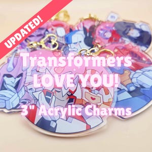 Transformers Amam Você! Pingentes | Lote TFCON LA '26 ATUALIZADO