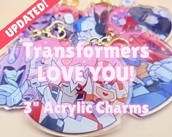 Transformers Love You! Charms | TFCON LA '26 Batch UPDATED