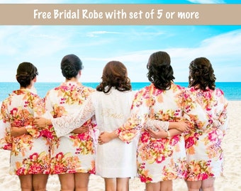 Bridesmaid Robes | Bridesmaid Gifts | Bridal Party Robes | Wedding Robes | Bride Robe | Bridesmaid Robe | Bridal Party Robe