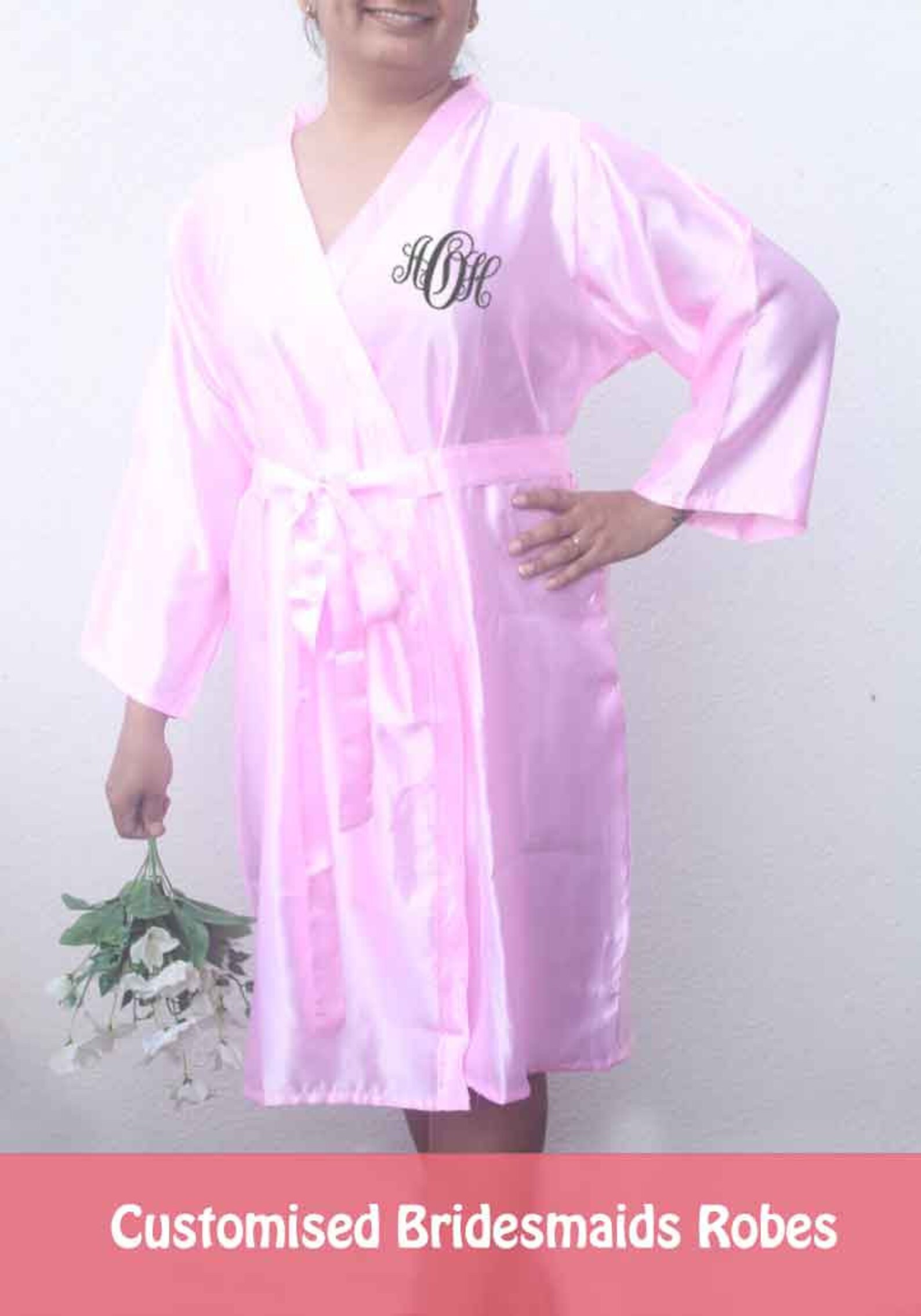 Silk Bridesmaid Robes Robes for Bridesmaids Satin Etsy