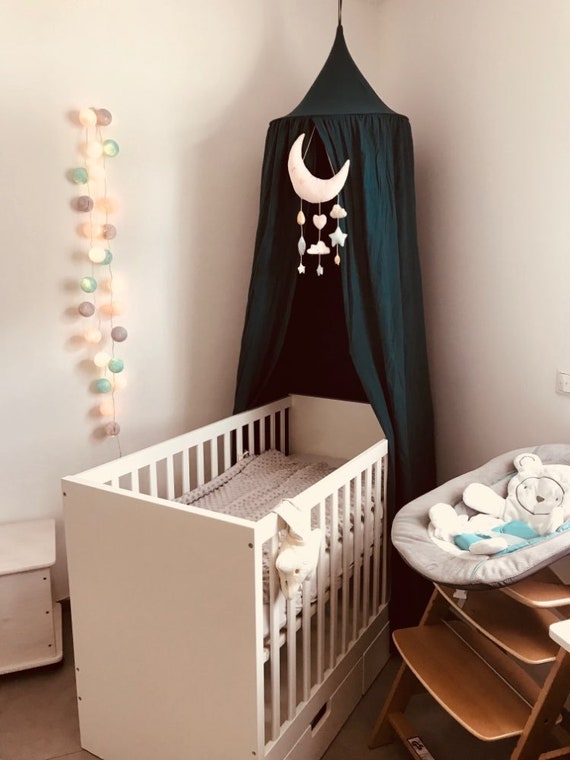 crib canopy blackout