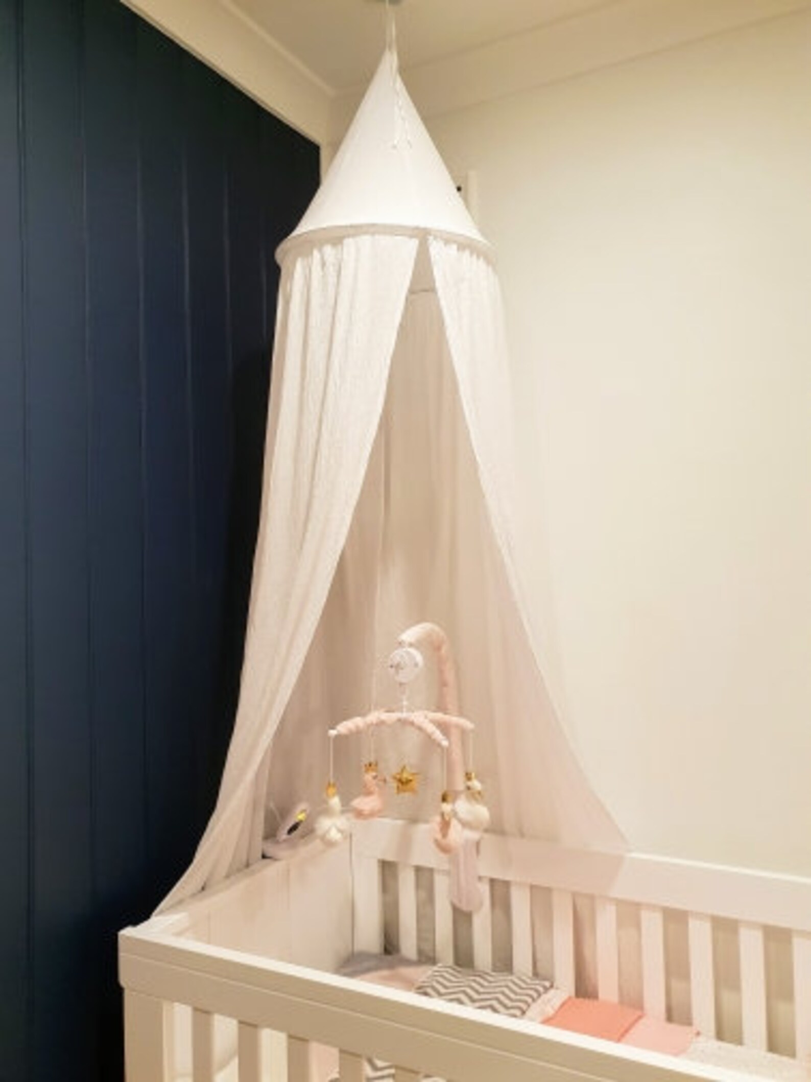 Crib canopy White crib canopy bed canopy cradle canopy Etsy