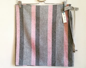 Wrap skirt Grey-Pink