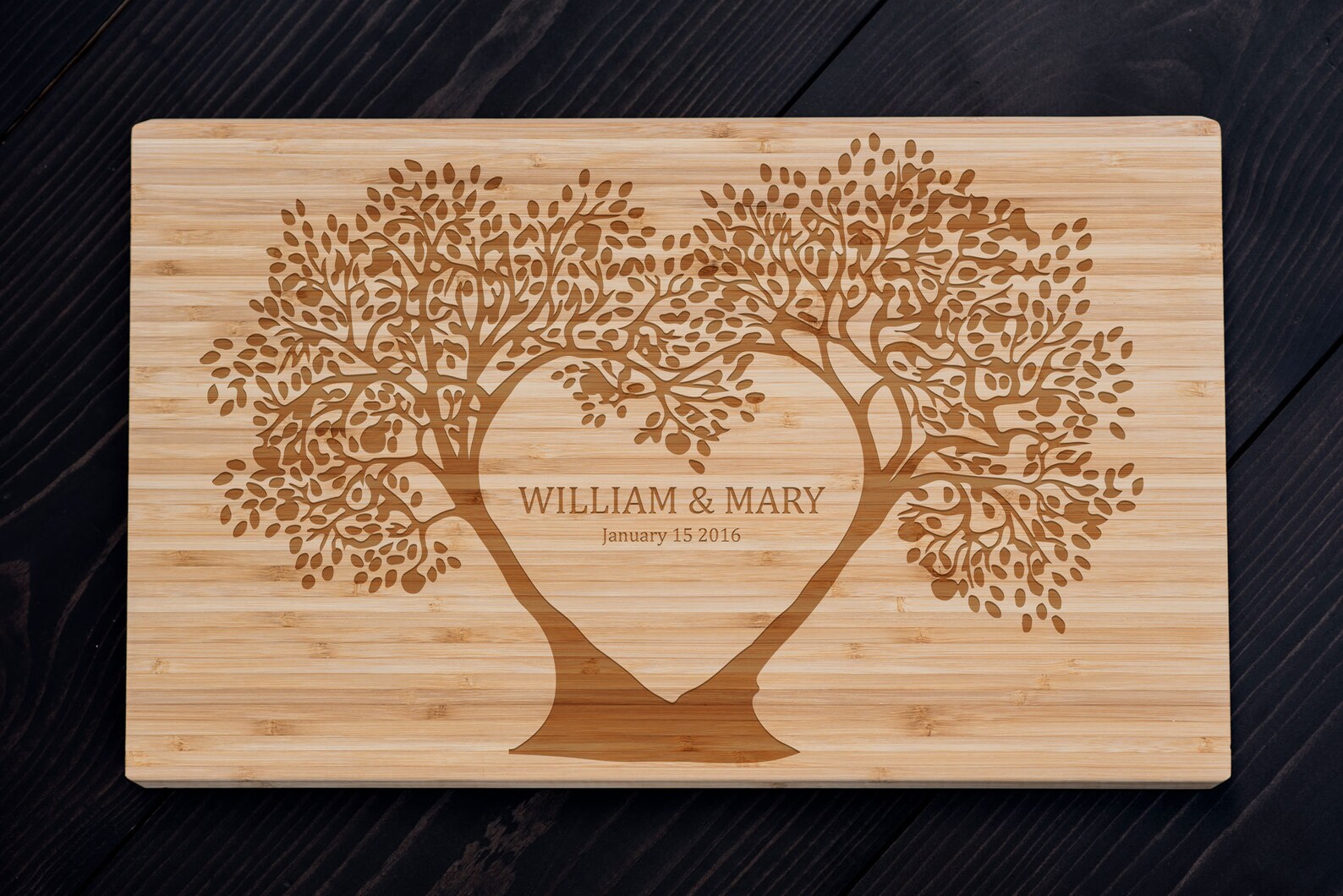 Personalized Cutting Board Wedding Gift Anniversary Gift Etsy