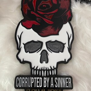 Corrupted By A Sinner Wall Art (Elena M. Reyes Books)