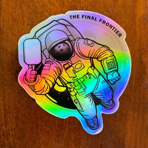 Pickleball Vinyl Sticker The Final Frontier image 2