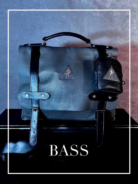 Bass leather backpack hot sale