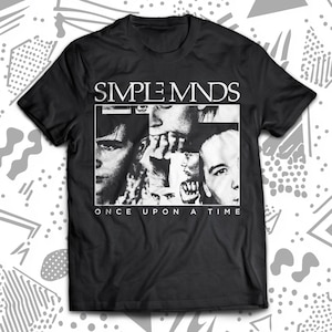 Simple Minds 80s New Wave T-Shirt, Big Country, U2, The Police, Human League, Psychedelic Furs, Duran Duran, The Church, The Breakfast Club