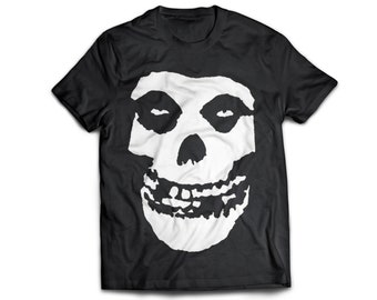 The Misfits Crimson Skull Shirt, Black Flag, Minor Threat, Samhain, Danzig, Circle Jerks, Dead Boys, Ramones