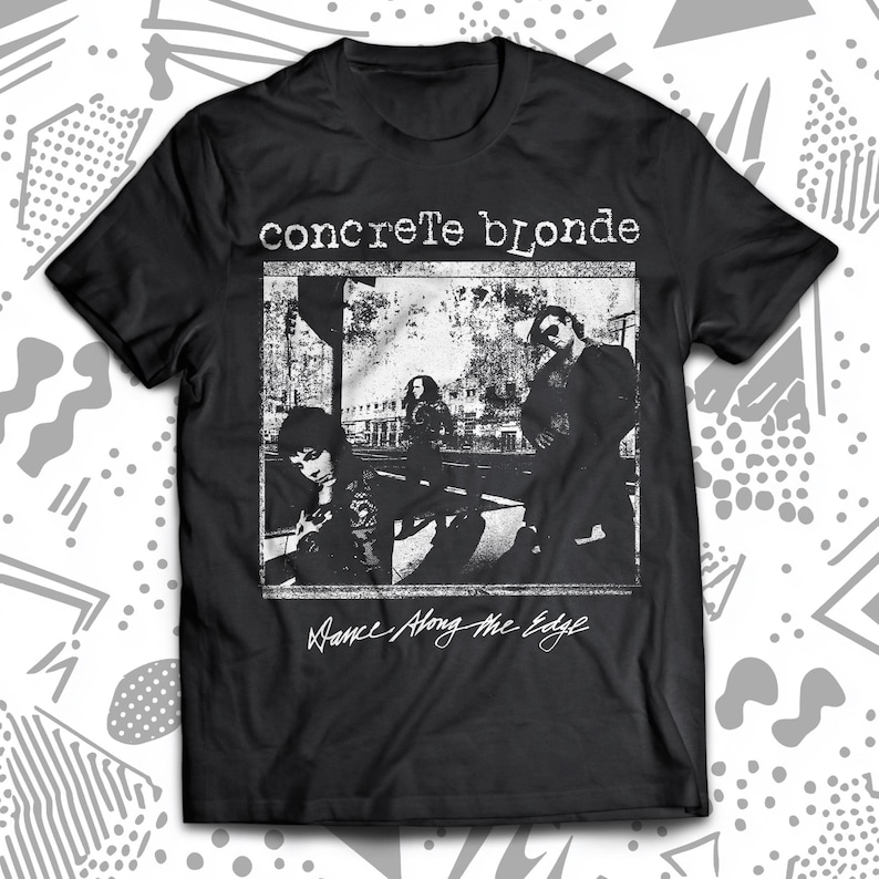 Concrete Blonde 80s Post-Punk Alternative Rock T-Shirt