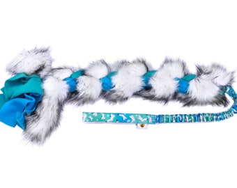 Winter Fox colorful braided dog toy - Durable dog toy - Agility toy