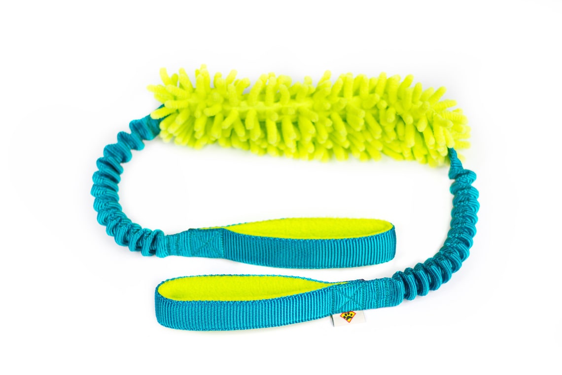 Microfiber Dog Toy Mop Toy for Dogs With Bungee Handle Etsy UK
