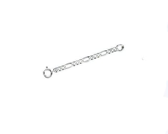 May include: A silver chain bracelet with a lobster clasp.