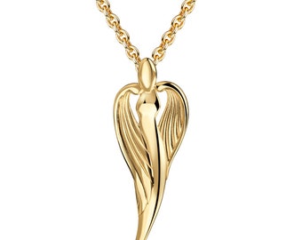 Necklace angel, 925 sterling silver, made in Germany