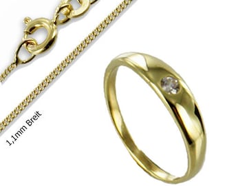 Echt 333-Gold Taufuhr Geburtsuhr Mit Kette 5/000 Goldplattiert Inkl. Gravuren, Geschenk Zur Taufe, Geburt, Taufgeschenk, Taufe Anhänger 3017