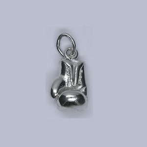 Pendant Boxing Glove with Chain-Silver925-040